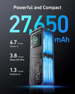 Load image into Gallery viewer, Anker 737 Prime 27,650mAh Power Bank (250W)